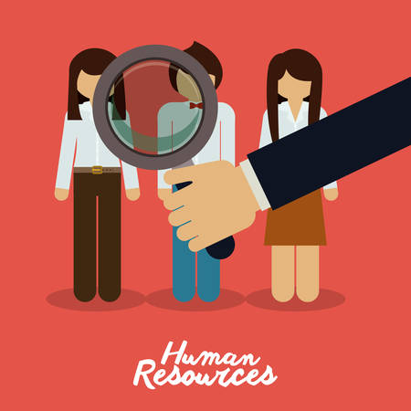 Human resources design, vector illustration eps 10のイラスト素材