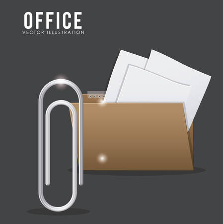 Office stuff digital design, vector illustration eps 10のイラスト素材