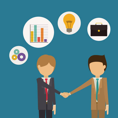 Business digital design, vector illustration eps 10のイラスト素材