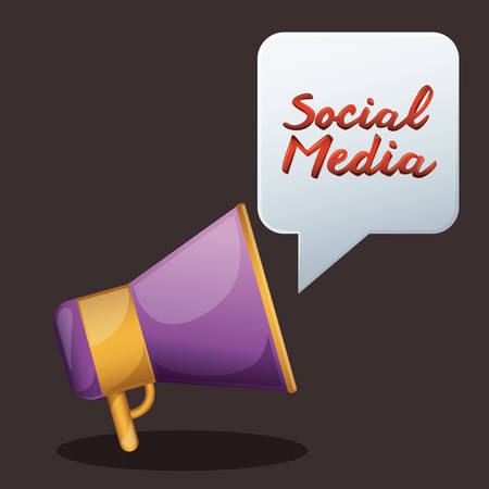 Social Media design, vector illustration eps 10のイラスト素材
