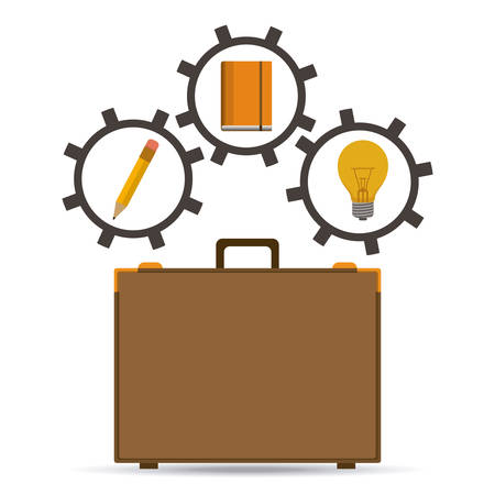 Teamwork and businesspeople concept designのイラスト素材