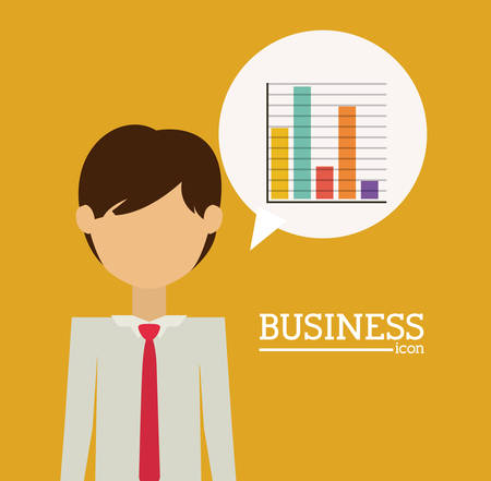 Business concept and office icons design, vector illustration eps 10のイラスト素材