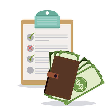 Business concept and office icons design, vector illustration eps 10のイラスト素材