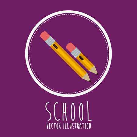 Education concept about back to school icons  design, vector illustration のイラスト素材