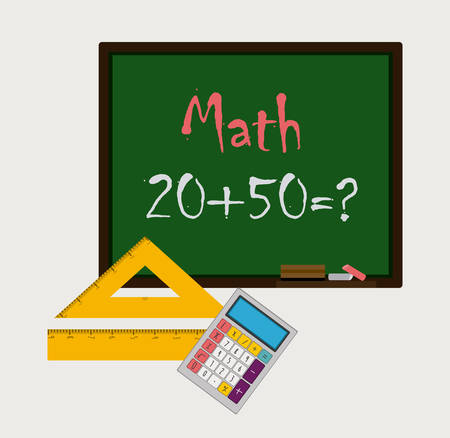 Education concept about back to school icons  design, vector illustration  のイラスト素材