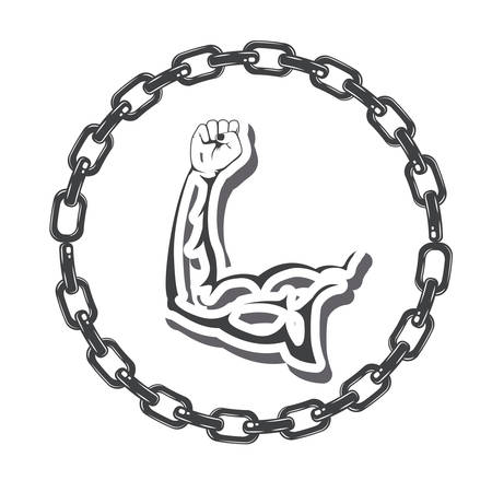 Gym concept with fitness icons  design, vector illustration eps 10のイラスト素材