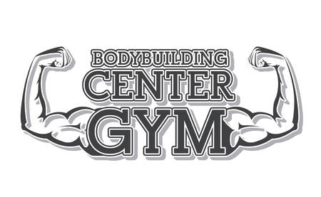 Gym concept with fitness icons  design, vector illustration eps 10のイラスト素材