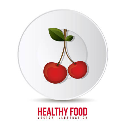 Farm Food  concept with healthy products design, vector illustration eps 10のイラスト素材