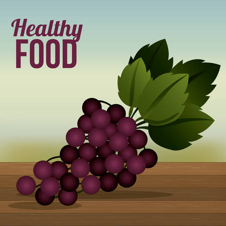 Farm Food  concept with healthy products design, vector illustration eps 10のイラスト素材