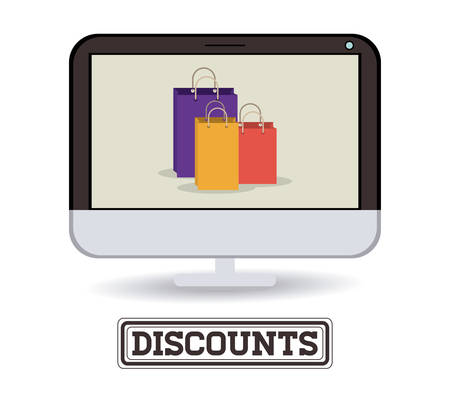 Shop concept with ecommerce icons design, vector illustration eps 10のイラスト素材