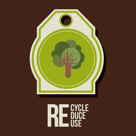 Energy saving concept with eco icons design, vector illustration eps 10のイラスト素材