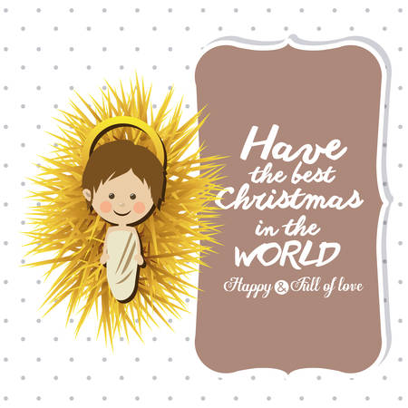 Merry Christmas concept with decoration icons design, vector illustrationのイラスト素材