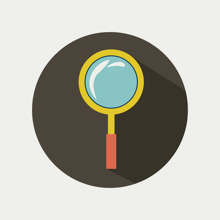 Search concept with magnifying glass design, vector illustration eps 10のイラスト素材