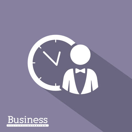 Business concept with pictogram design, vector illustration eps 10のイラスト素材