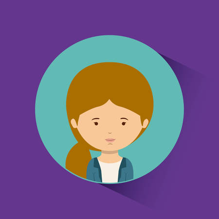 People concept about woman design, vector illustration eps 10のイラスト素材