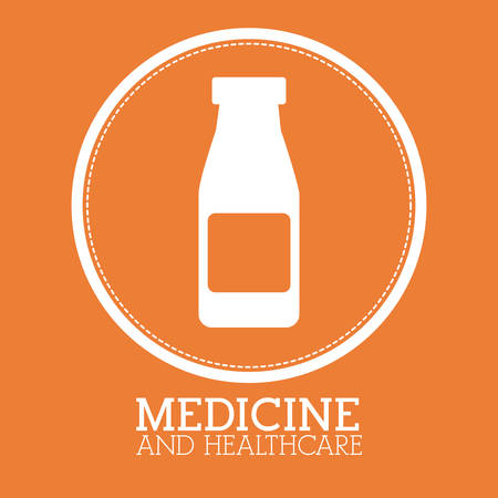 Medicine concept with medical icon design, vector illustration eps 10のイラスト素材
