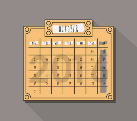 calendar year 2016 design, vector illustration eps10 graphicのイラスト素材