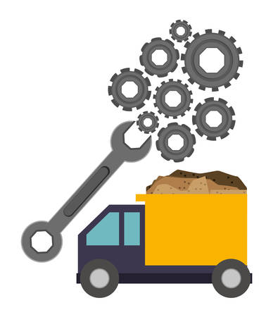 under construction design, vector illustration eps10 graphicのイラスト素材