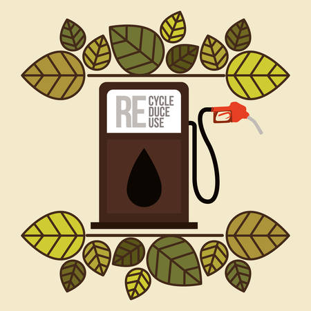 environmental campaing  design, vector illustration eps10 graphicのイラスト素材