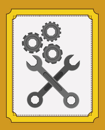 under construction design, vector illustration eps10 graphicのイラスト素材