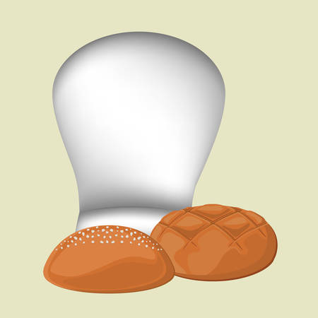 bakery products design, vector illustration eps10 graphicのイラスト素材