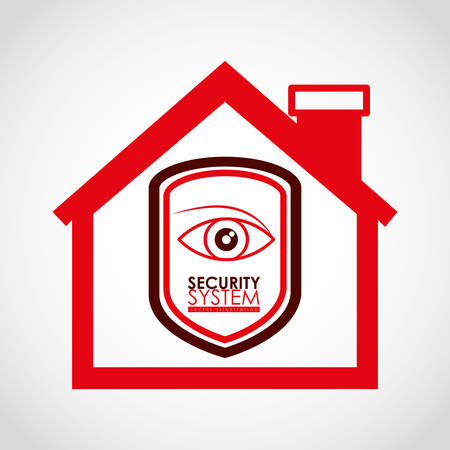 security systems design, vector illustration eps10 graphicのイラスト素材