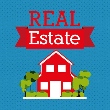 real estate company design, vector illustration eps10 graphicのイラスト素材