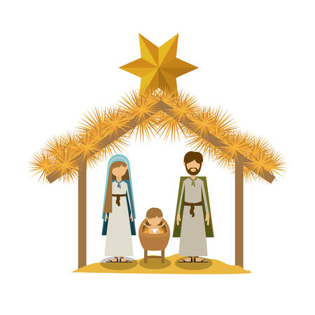 Merry Christmas concept with decoration icons  design, vector illustrationのイラスト素材