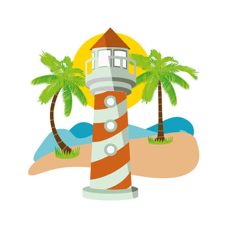 summer vacations design, vector illustration graphicのイラスト素材