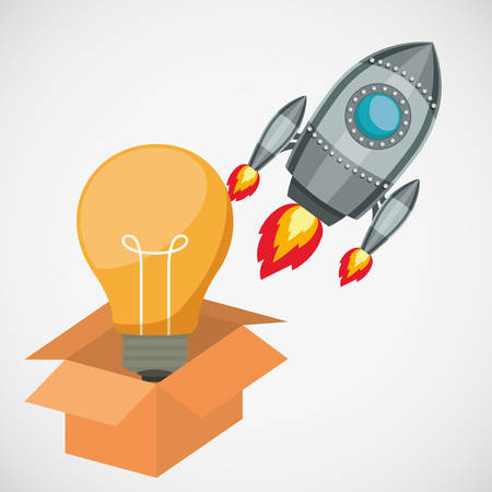 financial start up design, vector illustration eps10 graphicのイラスト素材
