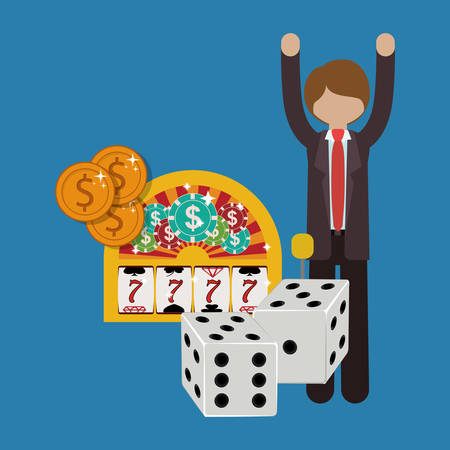 casino games designのイラスト素材
