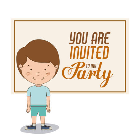 party invitation design, vector illustration eps10 graphicのイラスト素材