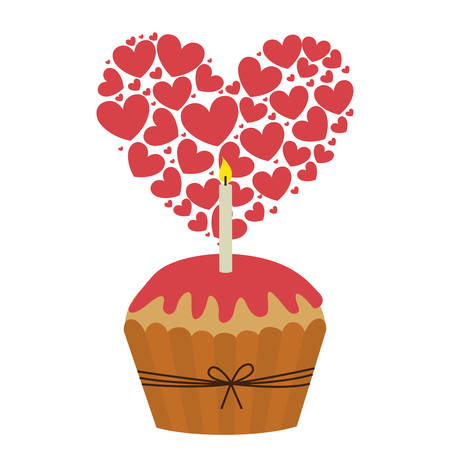 love you card design, vector illustration eps10 graphicのイラスト素材