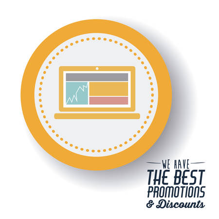 commerce  on line design, vector illustration eps10 graphicのイラスト素材