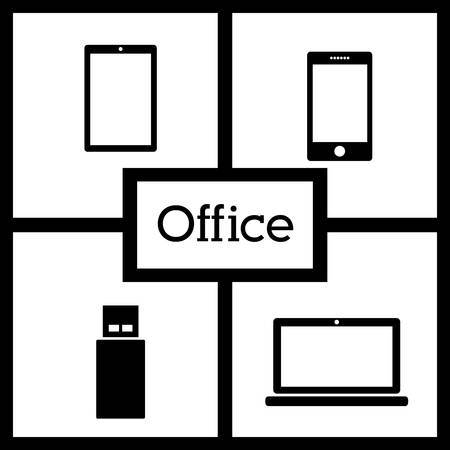 office supplies design, vector illustration eps10 graphicのイラスト素材