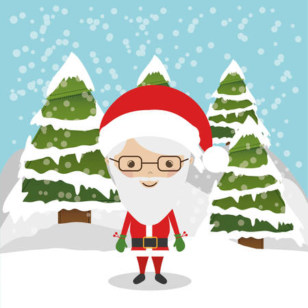 happy merry christmas design, vector illustration eps10 graphicのイラスト素材