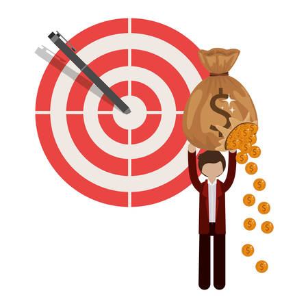 business people design, vector illustration eps10 graphicのイラスト素材