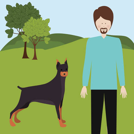 pet dog design, vector illustration eps10 graphicのイラスト素材