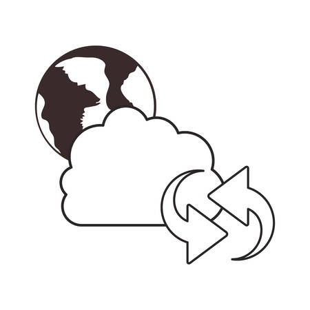 cloud computing design, vector illustration eps10 graphicのイラスト素材