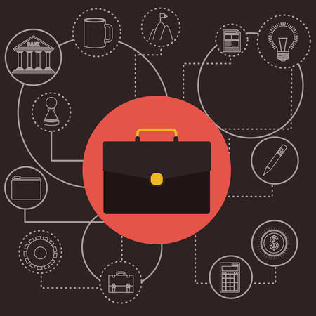 business world design, vector illustration eps10 graphicのイラスト素材