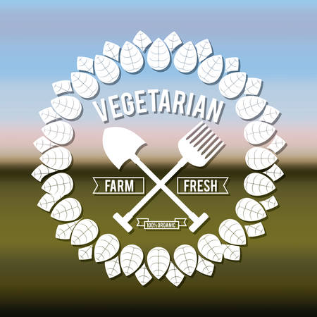 organic product design, vector illustration eps10 graphicのイラスト素材