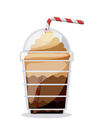 delicious coffee design, vector illustration eps10 graphicのイラスト素材