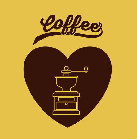 delicious coffee design, vector illustration eps10 graphicのイラスト素材