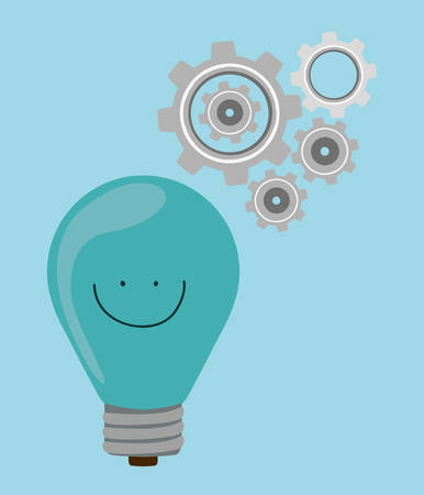 think positive design, vector illustration eps10 graphicのイラスト素材