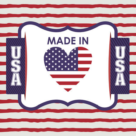 usa emblematic seal design, vector illustration eps10 graphicのイラスト素材