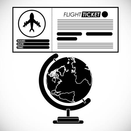 airport industry design illustration graphicのイラスト素材