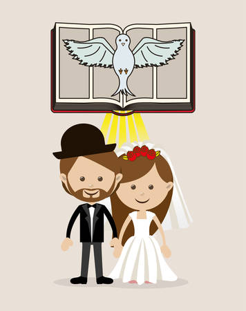 Catholic religion design, vector illustration eps10 graphicのイラスト素材