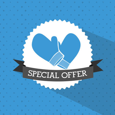 winter sale design, vector illustration eps10 graphicのイラスト素材