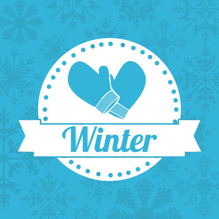 winter sale design, vector illustration eps10 graphicのイラスト素材