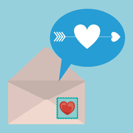 love letter design, vector illustration eps10 graphicのイラスト素材